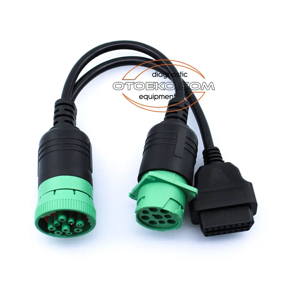 J1939 9 Pin Dişi/Erkek - OBD2 Dönüştürücü Kablo